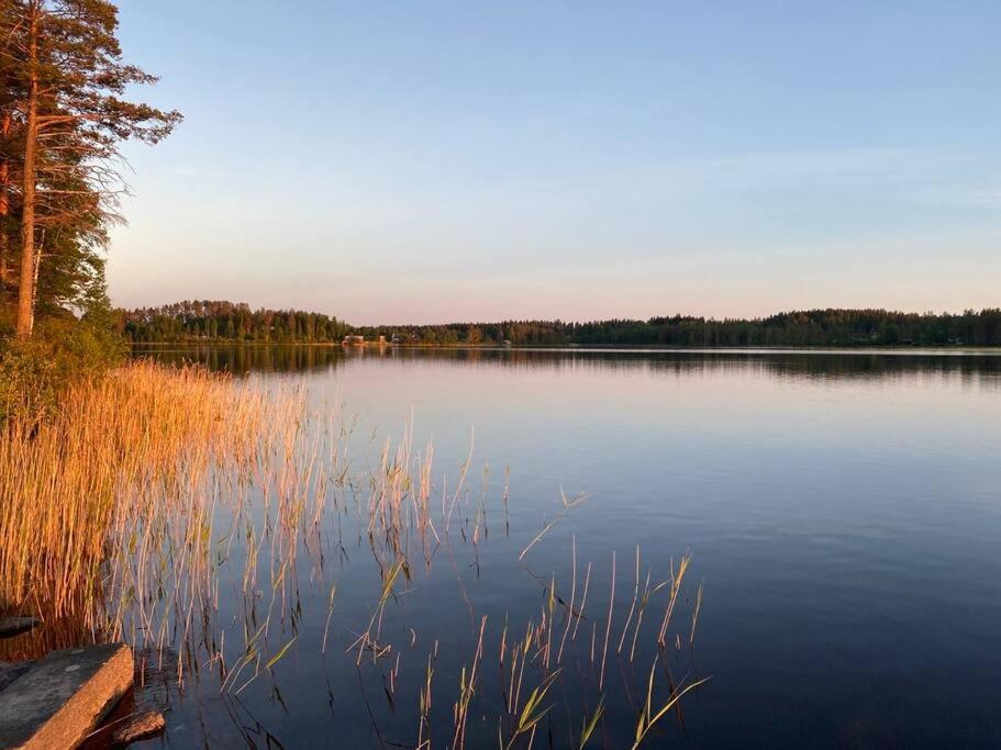 Cabin 70M From Lake. Big Garden Ostersund Exterior photo